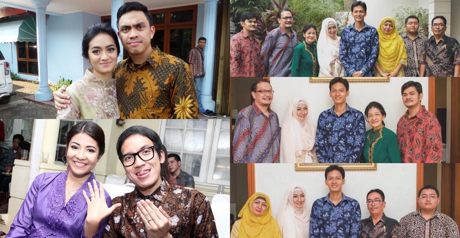 Tak glamour dan mewah, lamaran 6 artis ini tetap romantis