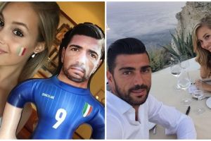 10 Foto kekasih cantik dari penyerang Italia, bikin iri deh!