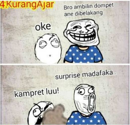 meme tipe orang kentut 1-10 © 2016 brilio.net