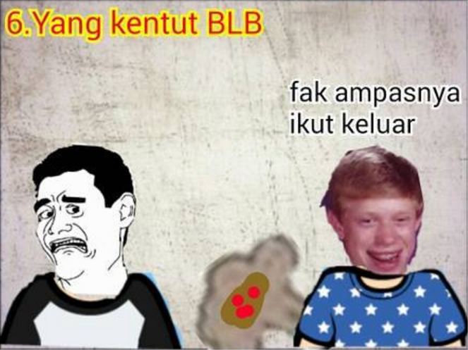 meme tipe orang kentut 1-10 © 2016 brilio.net