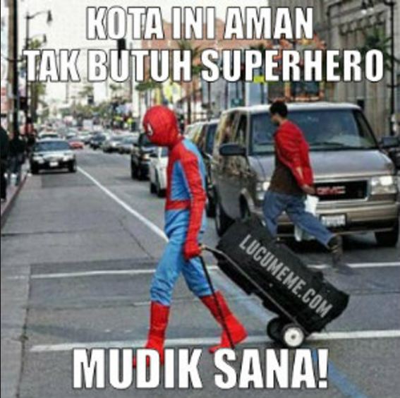 meme lucu superhero mudik 1-11 © 2016 brilio.net