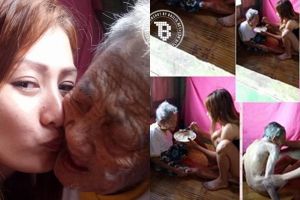 Kisah gadis cantik yang tulus merawat neneknya ini terenyuh banget