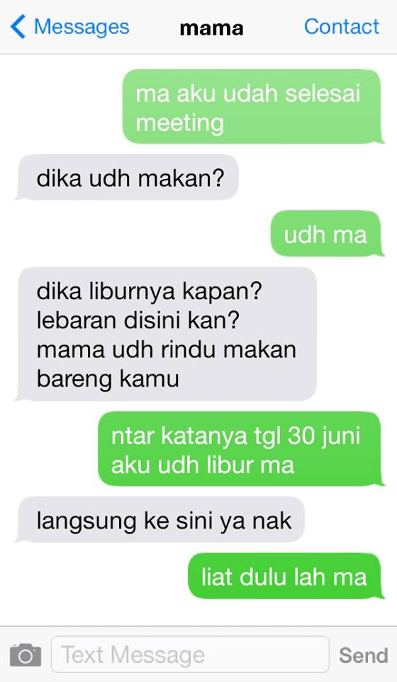 20 Obrolan sedih anak tak perhatian ke ibunya ini menohok banget! 