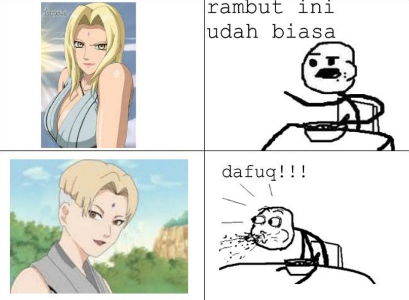 meme rambut  © 2016 brilio.net