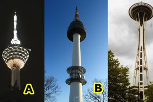 Sama-sama ramping & tinggi, tahukan kamu di mana 3 tower ini berada?