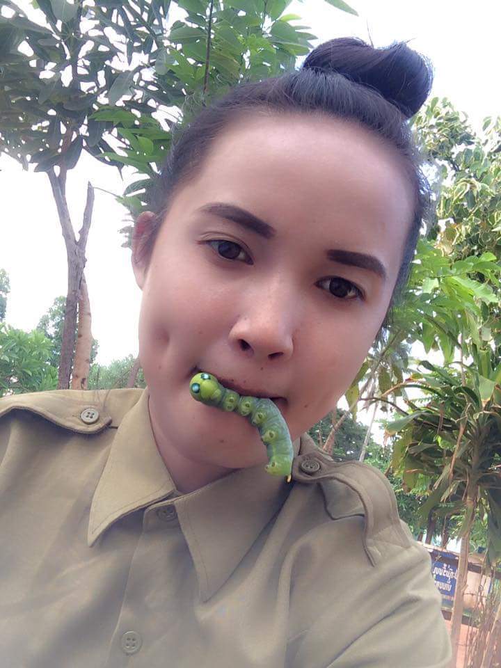 gadis ulat © 2016 brilio.net