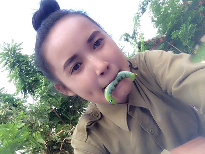 gadis ulat © 2016 brilio.net