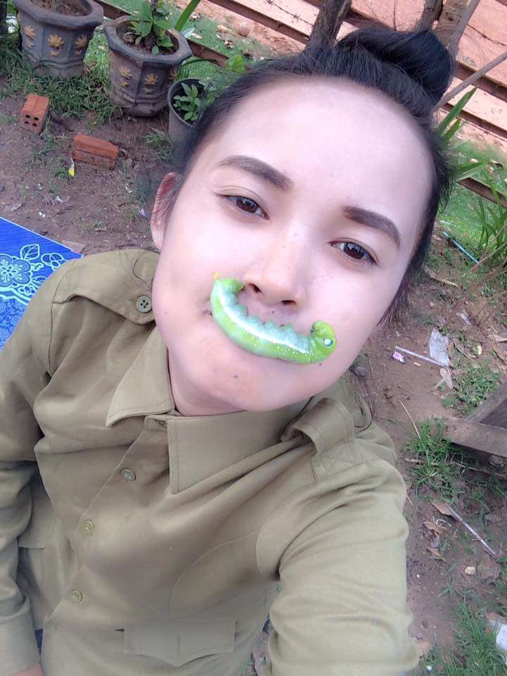 gadis ulat © 2016 brilio.net