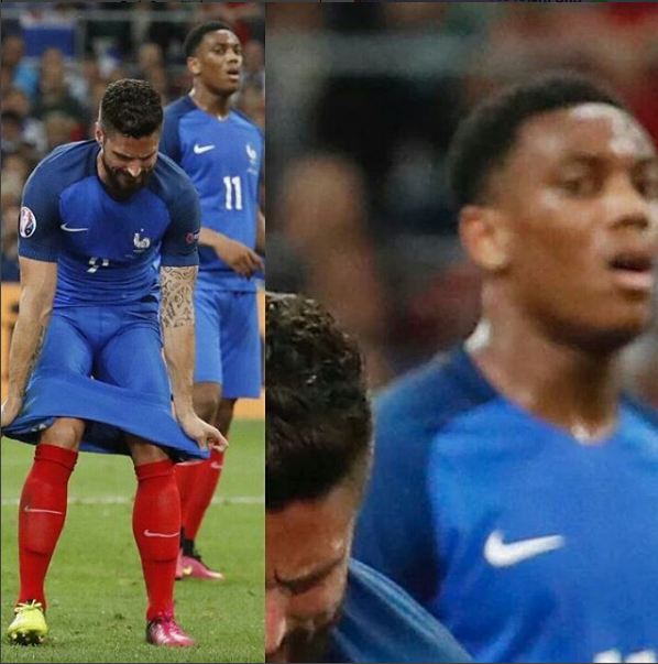 tingkah konyol para pemain euro © 2016 brilio.net