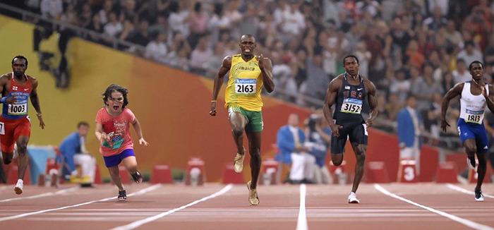 dikejar burung merak 1-16 © 2016 brilio.net