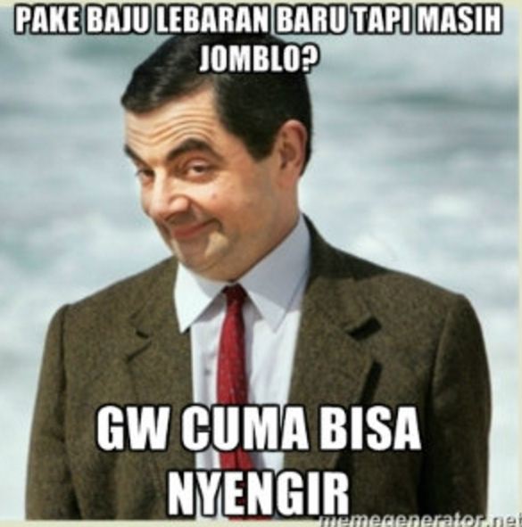 12 Meme ngenesnya jomblo saat lebaran bikin sedih atau ngakak?