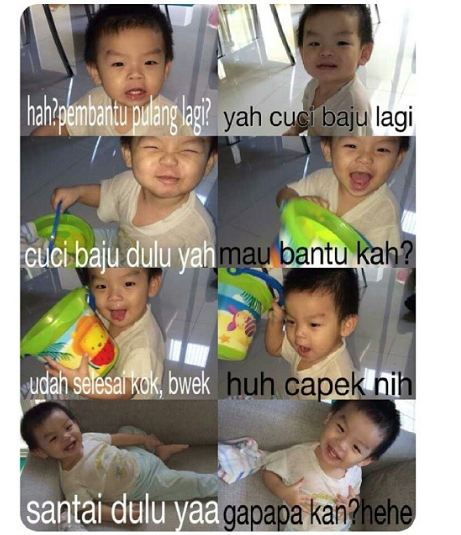 meme ditinggal pembantu mudik 1-10 © 2016 brilio.net meme ditinggal pembantu mudik 1-10 © 2016 brilio.net