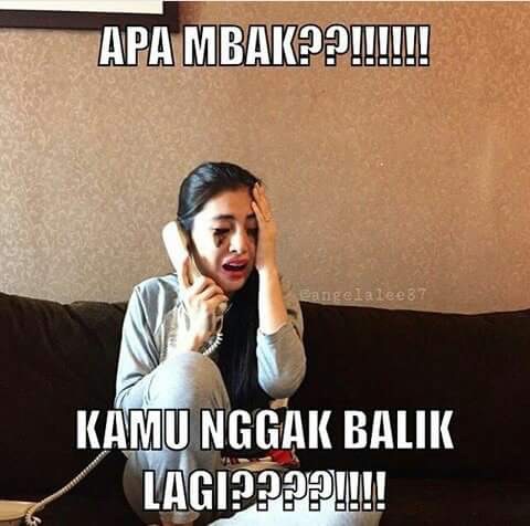 meme ditinggal pembantu mudik 1-10 © 2016 brilio.net meme ditinggal pembantu mudik 1-10 © 2016 brilio.net