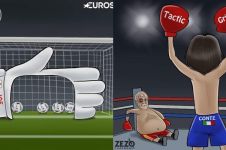 11 Kartun kocak ini buktikan bahwa EURO 2016 berlangsung panas! 