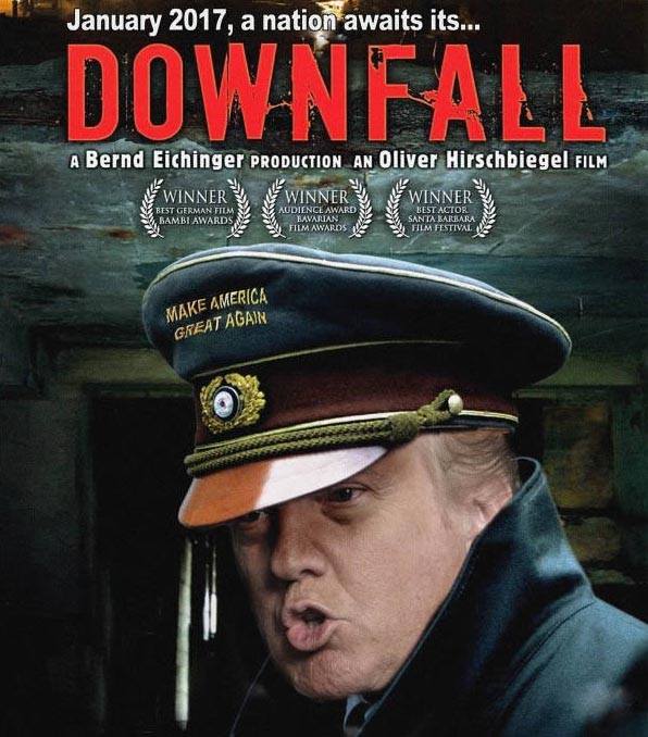 Lucunya 12 cover film ini diedit pakai wajah Donald Trump, ups!