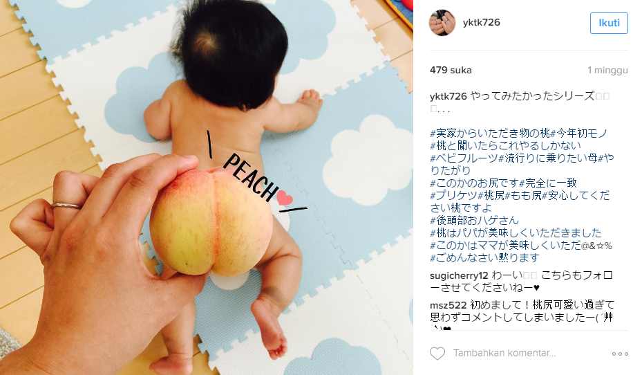 pantat peach bayi © 2016 brilio.net