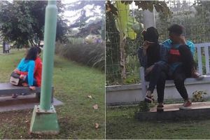 Pasangan bocah asyik pacaran di bulan Ramadan bikin netizen prihatin