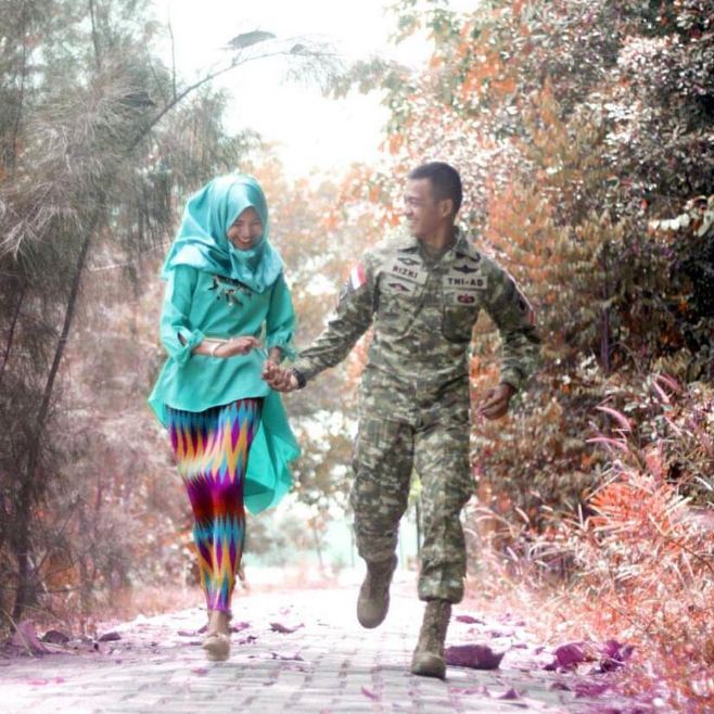 prewed ala TNI © 2016 brilio.net