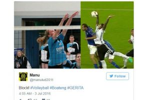12 Meme Boateng halau bola dengan tangan lawan Italia, bikin ngakak!