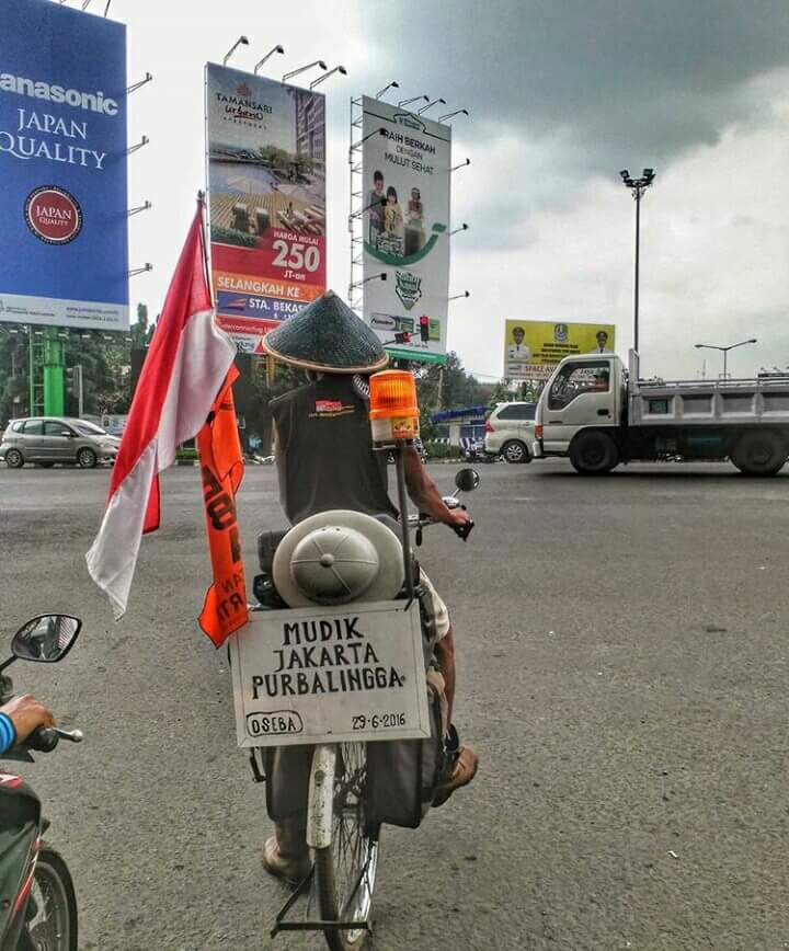 tulisan pemudik gokil  © 2016 brilio.net