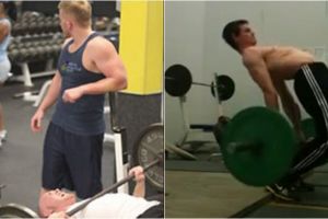 20 Aksi kocak orang berolahraga di gym ini bikin ketawa miris