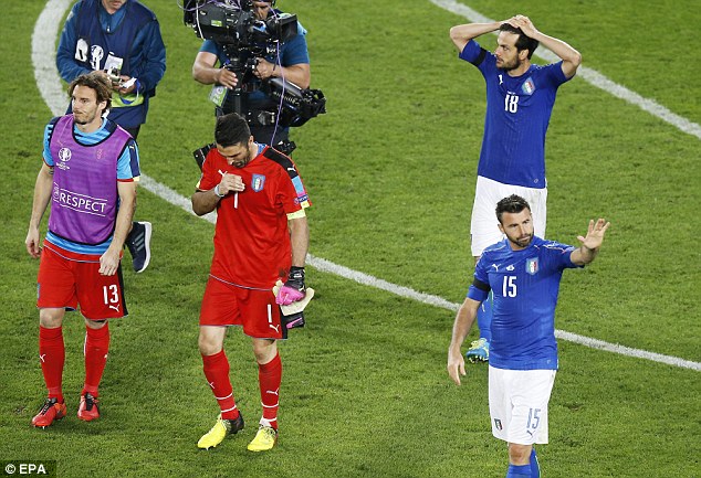 Kalah adu penalti, Buffon terekam kamera sangat emosional dan menangis
