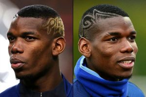 20 Gaya unik potongan rambut Pogba, dari motif angka hingga Batman!