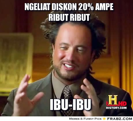 meme diskon © 2016 brilio.net meme diskon © 2016 brilio.net