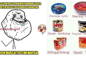 12 Meme 'rayakan lebaran' ini bikin kamu pengen segera makan opor ayam