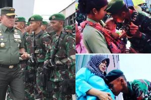 Tentara berangkat ke daerah operasi jelang Lebaran ini bikin haru