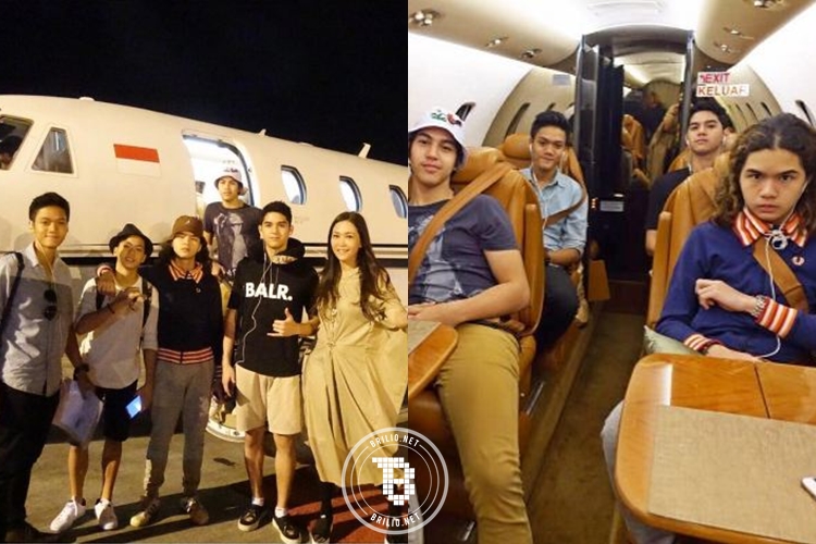 Mudik mewah ala Maia Estianty, sewa pesawat bawa keluarga ke Surabaya!