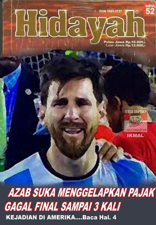 7 Meme kocak 'Messi dipenjara', duh nggak tega deh! 