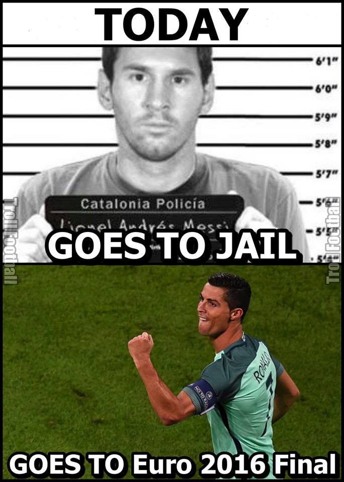 7 Meme kocak 'Messi dipenjara', duh nggak tega deh! 