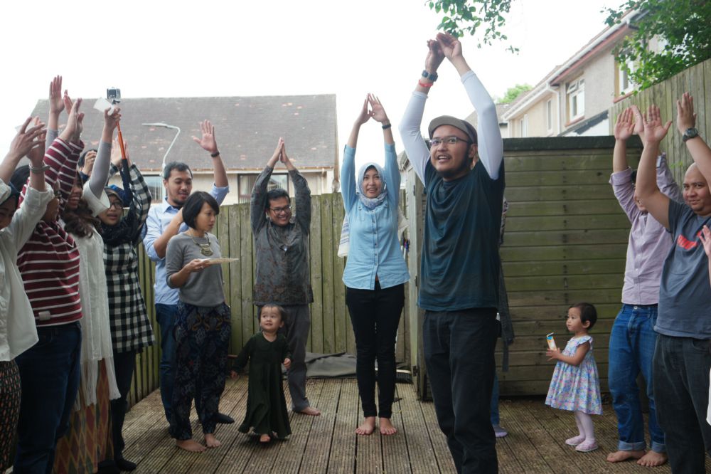 Lebaran di Glasgow © 2016 brilio.net