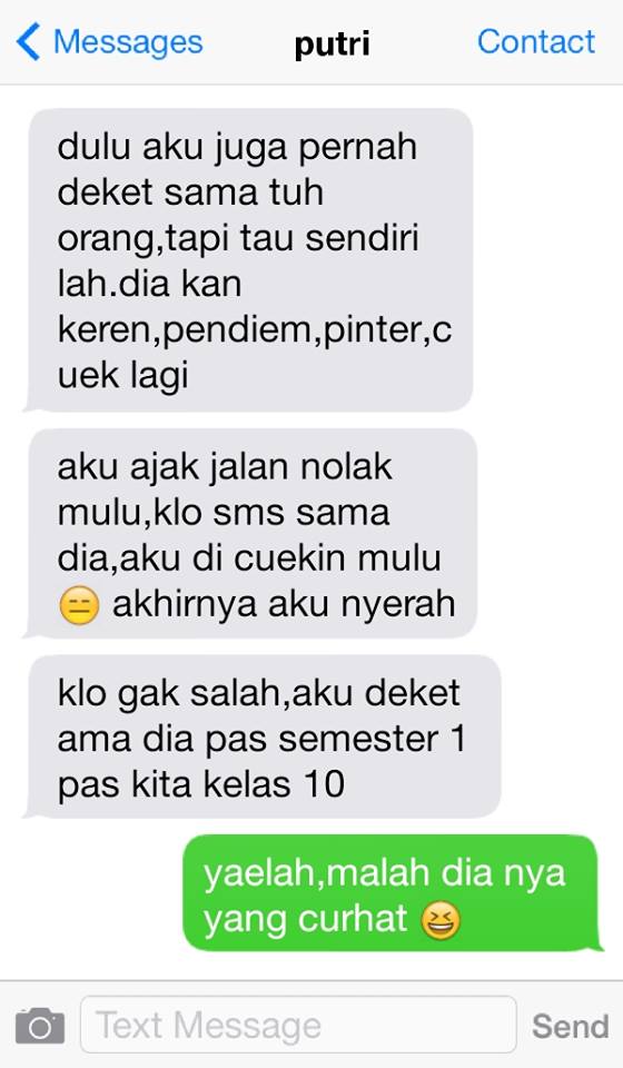 chat PDKT sama cowok cuek 1-23 © 2016 brilio.net