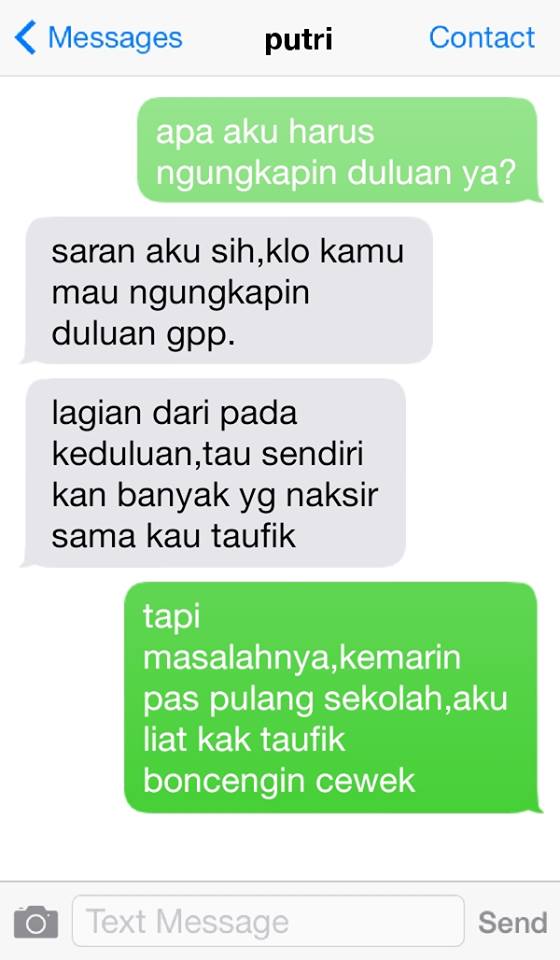 chat PDKT sama cowok cuek 1-23 © 2016 brilio.net