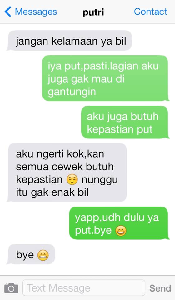 chat PDKT sama cowok cuek 1-23 © 2016 brilio.net