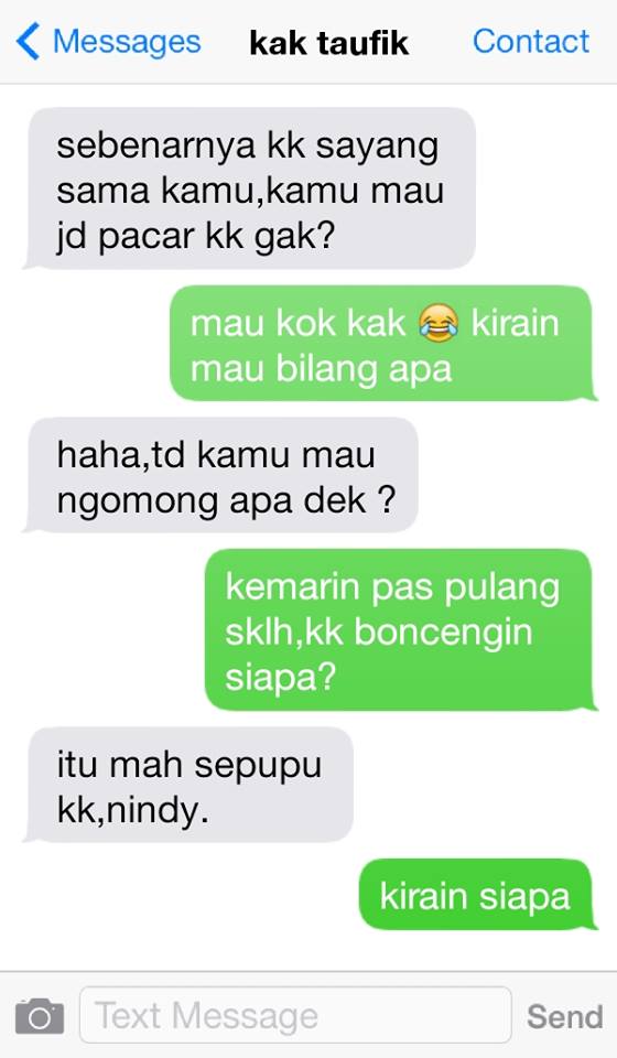 chat PDKT sama cowok cuek 1-23 © 2016 brilio.net