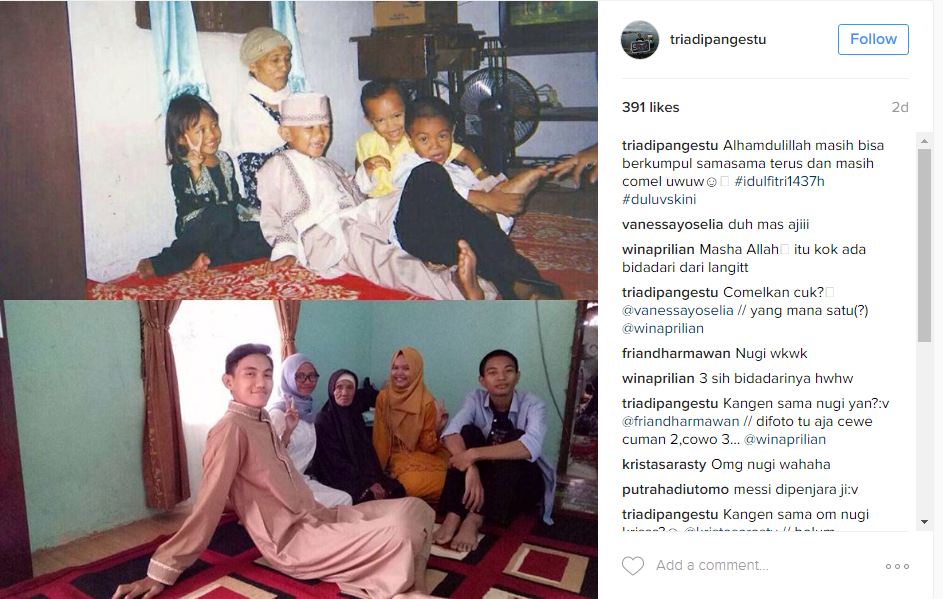 dulu vs kini © 2016 brilio.net dulu vs kini © 2016 brilio.net