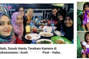 Bocah ini menangis akibat dibully fotonya diberitakan mirip penampakan