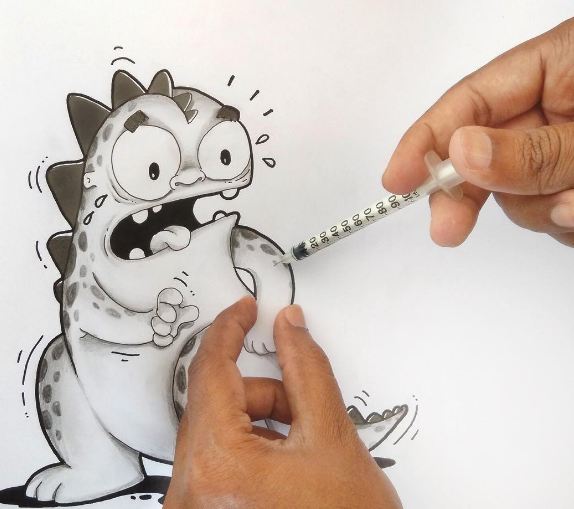 ilustrasi naga © 2016 brilio.net