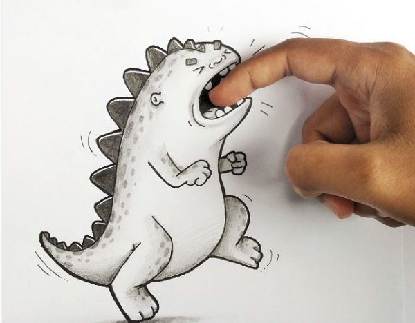 ilustrasi naga © 2016 brilio.net