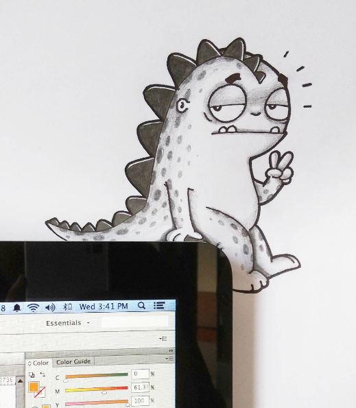 ilustrasi naga © 2016 brilio.net