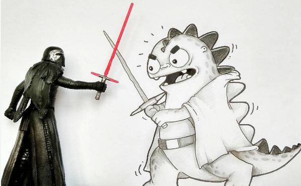 ilustrasi naga © 2016 brilio.net