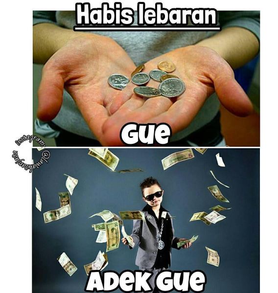 meme setelah lebaran ini nggak cuma sedih tapi bikin ketawa © 2016 brilio.net