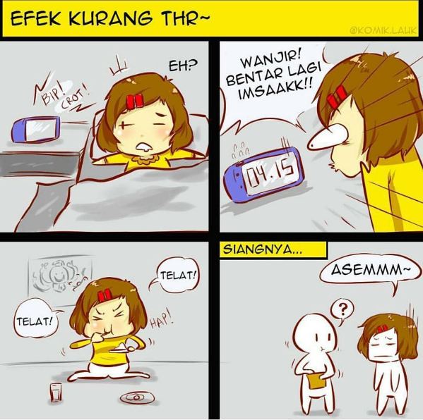 meme setelah lebaran ini nggak cuma sedih tapi bikin ketawa © 2016 brilio.net