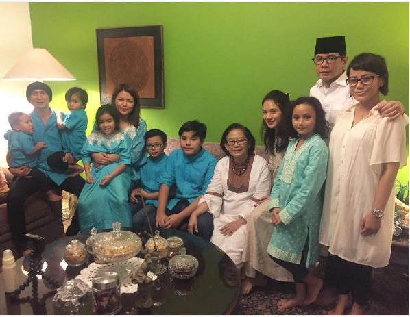 lebaran keluarga artis © 2016 brilio.net