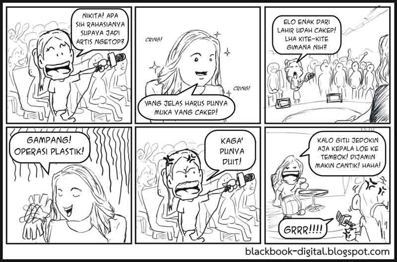 komik strip pelesetan iklan © 2016 brilio.net