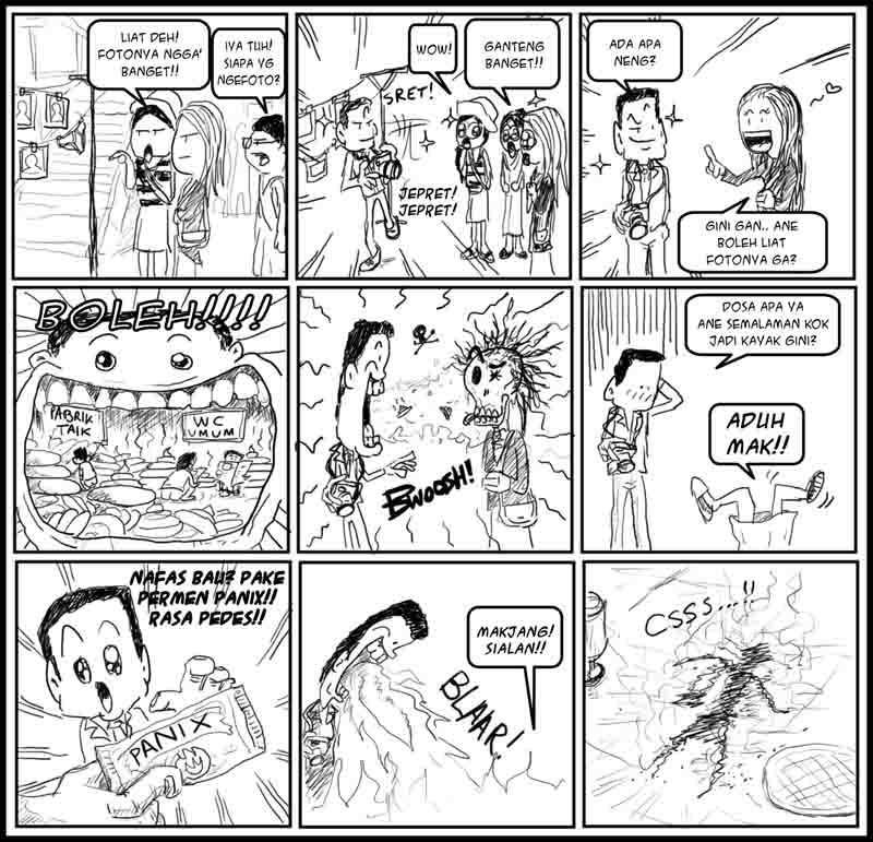komik strip pelesetan iklan © 2016 brilio.net