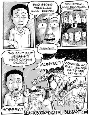 komik strip pelesetan iklan © 2016 brilio.net